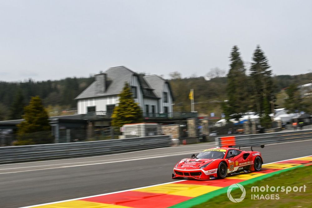#83 Richard Mille AF Corse Ferrari 488 GTE EVO: Luis Perez Companc, Lilou Wadoux, Alessio Rovera
