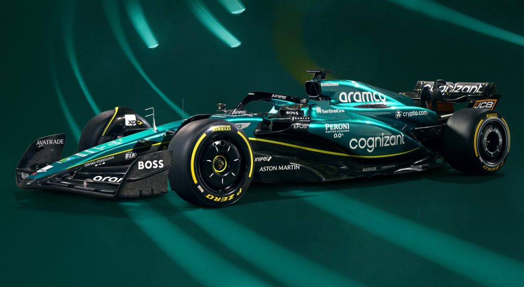 Aston Martin представила машину AMR23