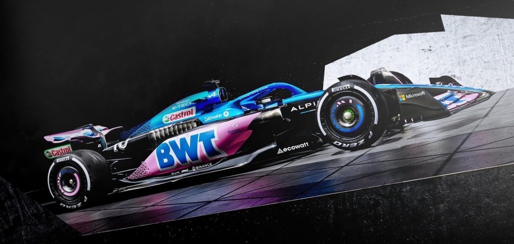 Alpine показала машину A523 для сезона-2023 в Формуле 1