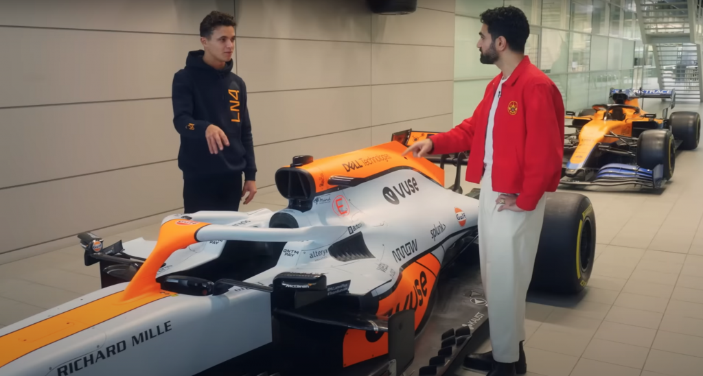 Ландо Норрис провёл экскурсию по базе McLaren