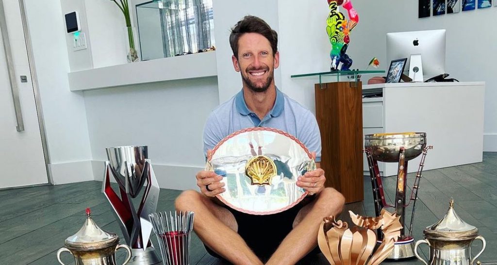 Ромен Грожан забрал свой трофеи Формулы 1 у Alpine