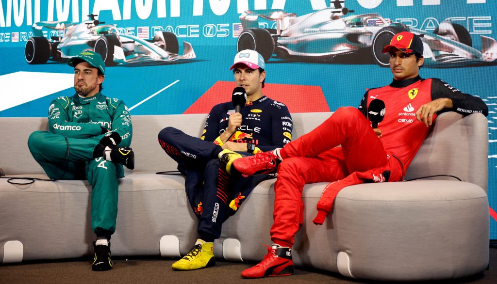 Стартовая решётка Гран При Майами