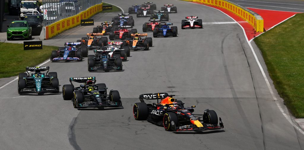 Трансляция гонки Формулы 1 в Монреале