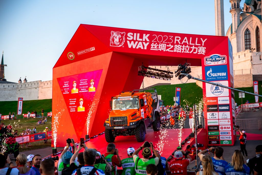 В Казани стартовало 13-е издание ралли «Шелковый путь»