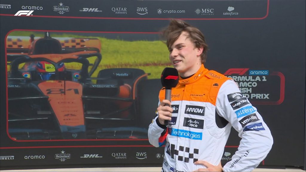 Оскар Пиастри: Машина McLaren превратилась в ракету