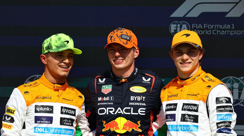 Стартовая решётка Гран При Великобритании