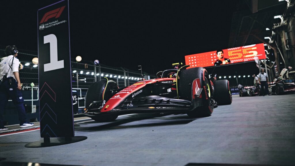 Стартовая решётка Гран При Сингапура