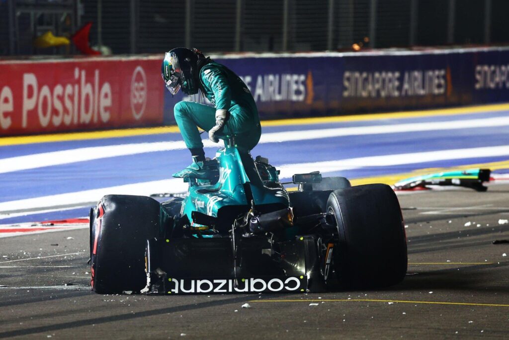 Почему авария Лэнса Стролла в Сингапуре – это… хорошо Почему авария Лэнса Стролла в Сингапуре – это… хорошо