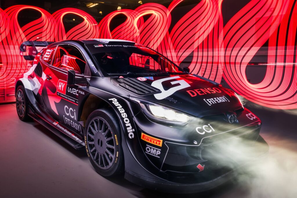 Toyota радикально сменила ливрею автомобилей WRC