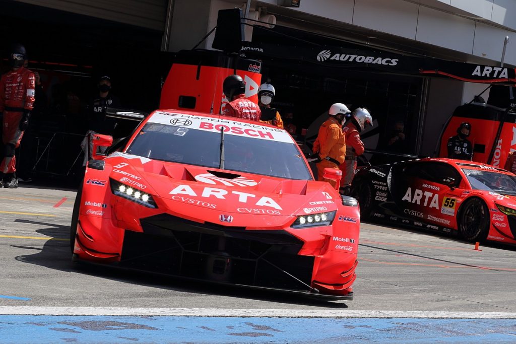 ARTA, Honda sweep both days of Fuji SUPER GT test ARTA, Honda sweep both days of Fuji SUPER GT test