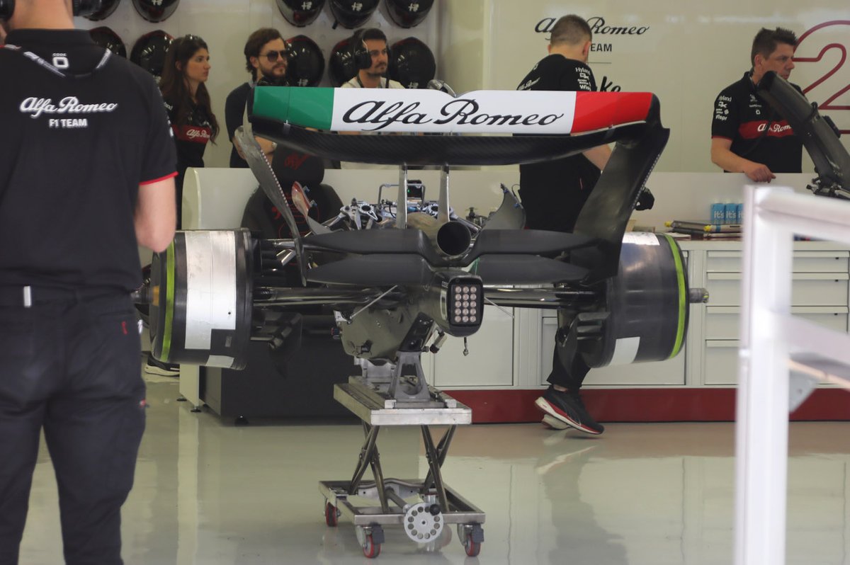 Alfa Romeo C43 rear detail