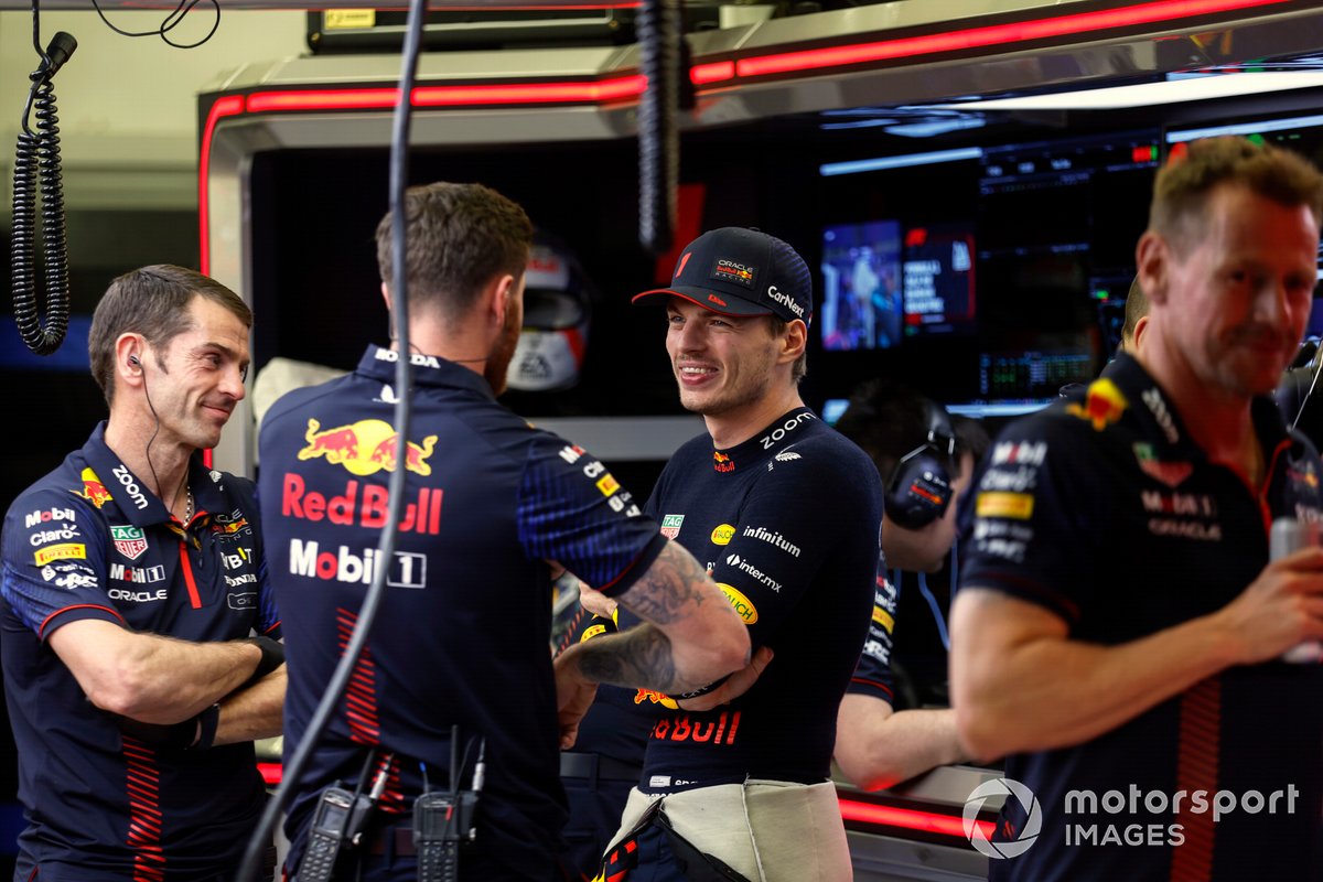 All smiles in the Red Bull camp so far