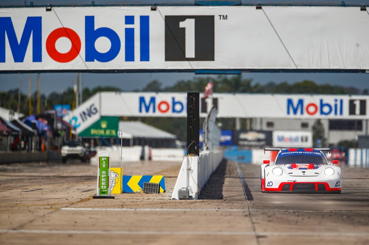 #56 Project 1 — AO Porsche 911 RSR — 19: PJ Hyett, Gunnar Jeannette, Matteo Cairoli