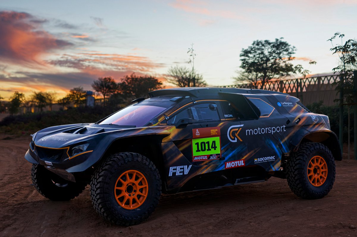 GCK plans to field its hydrogen fuel cell e-Blast H2 on the Dakar Rally next year