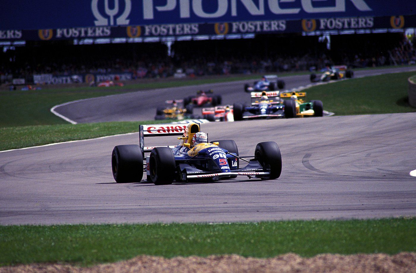 На старте сезона-1992 команда Williams одержала четыре дубля в пяти гонках © Williams