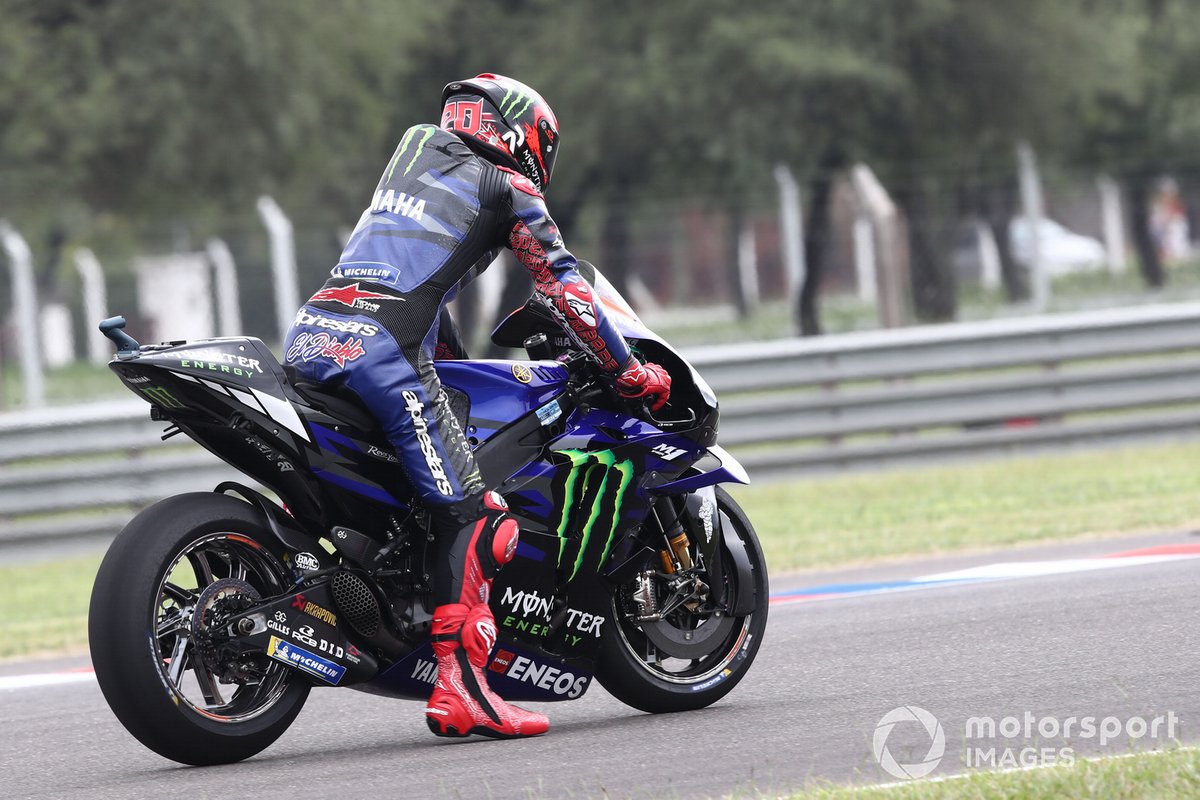 Quartararo's struggles with Yamaha continued in Argentina