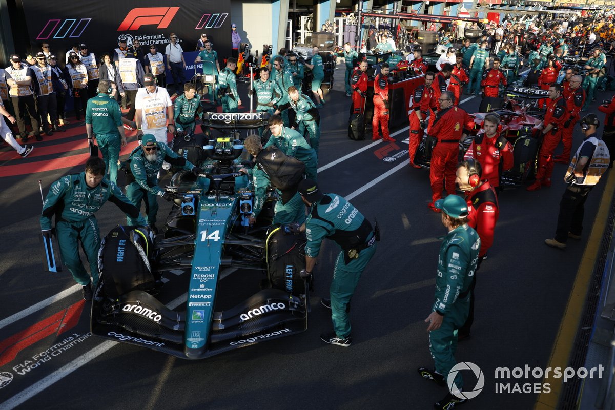 The ignominy of Alonso being re-inserted ahead of Sainz in the pitlane queue was amplified by the Spaniard getting a penalty which knocked him out of the points