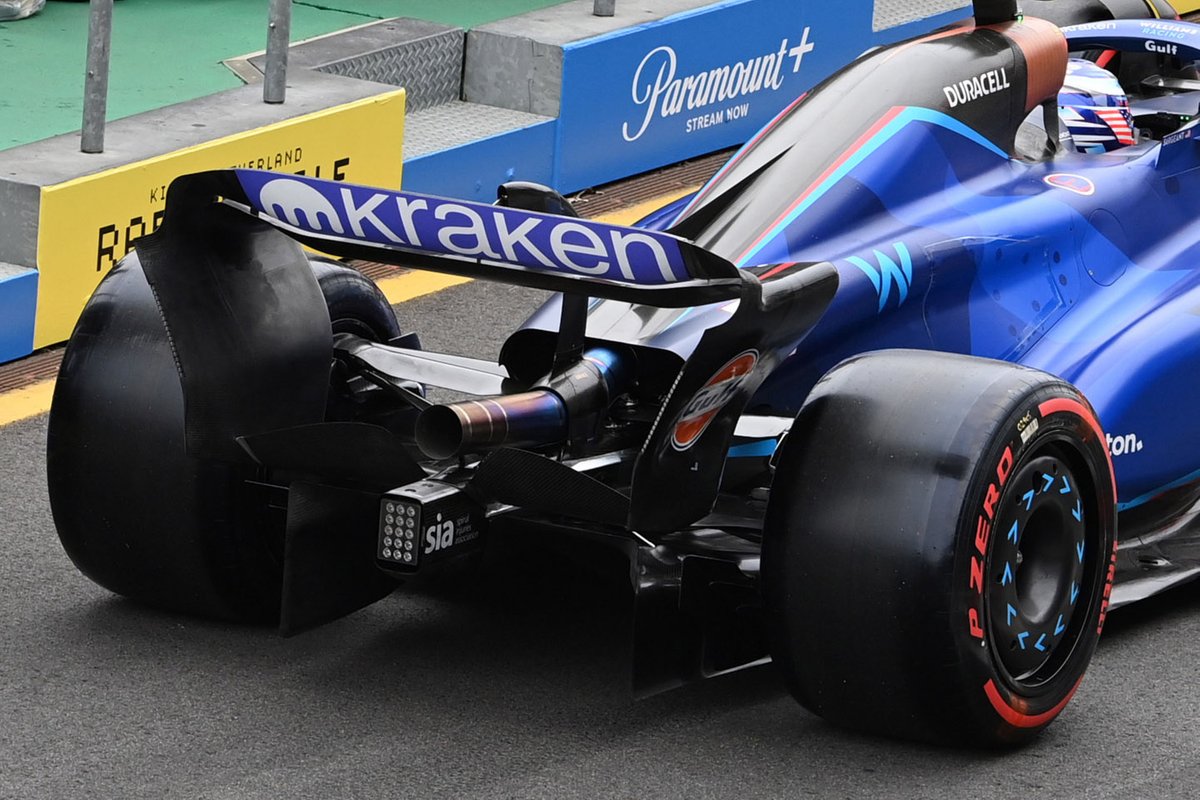 Williams FW45 single element beam wing