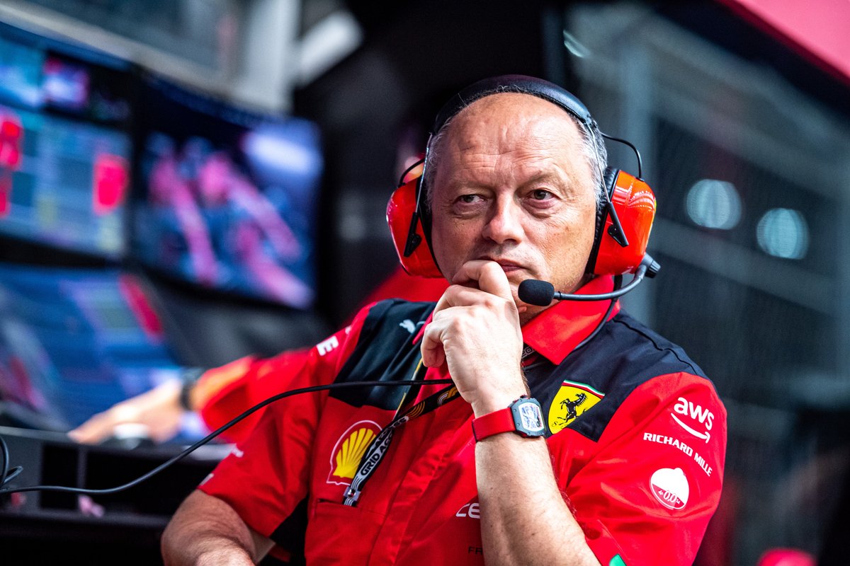 Frederic Vasseur, Team Principal and General Manager, Scuderia Ferrari