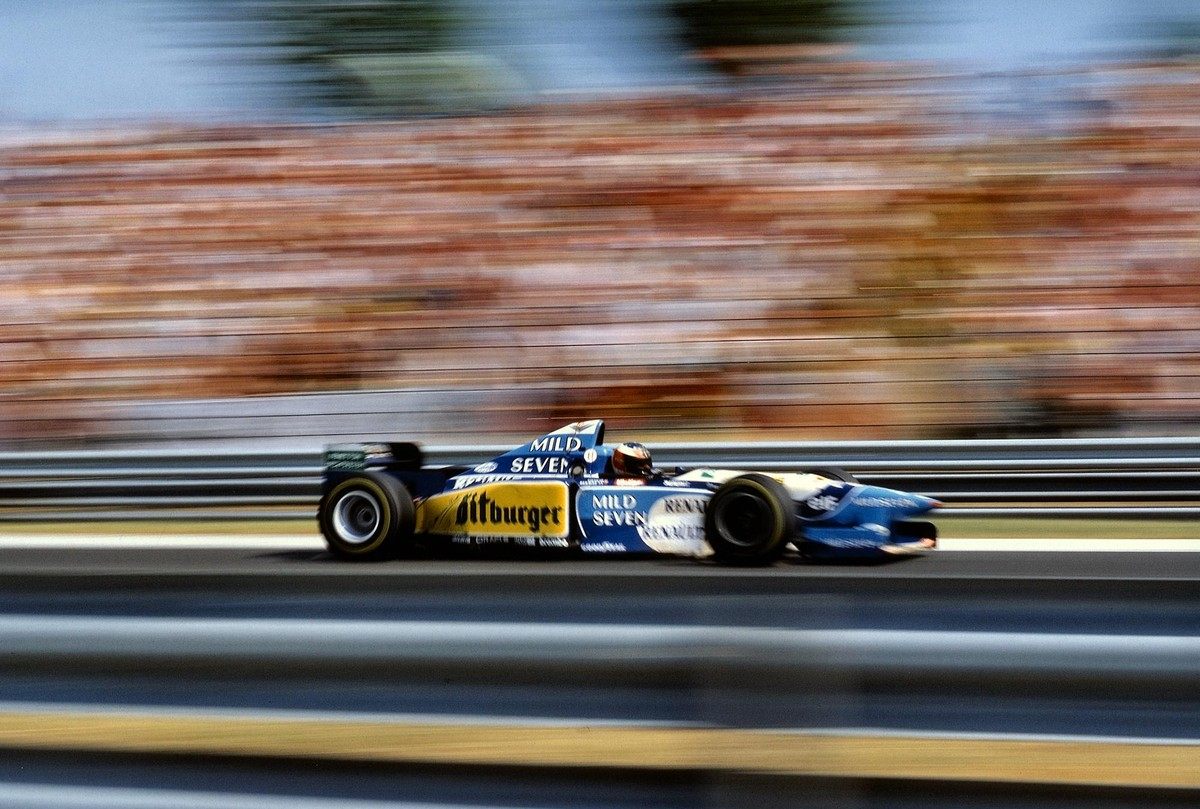 Михаэль Шумахер за рулём Benetton B194 в сезоне-1994 © Официальный сайт Михаэля Шумахера