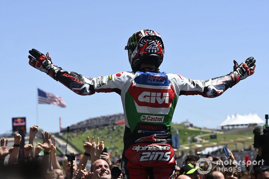 How Alex Rins’ Austin MotoGP win will change his role at Honda