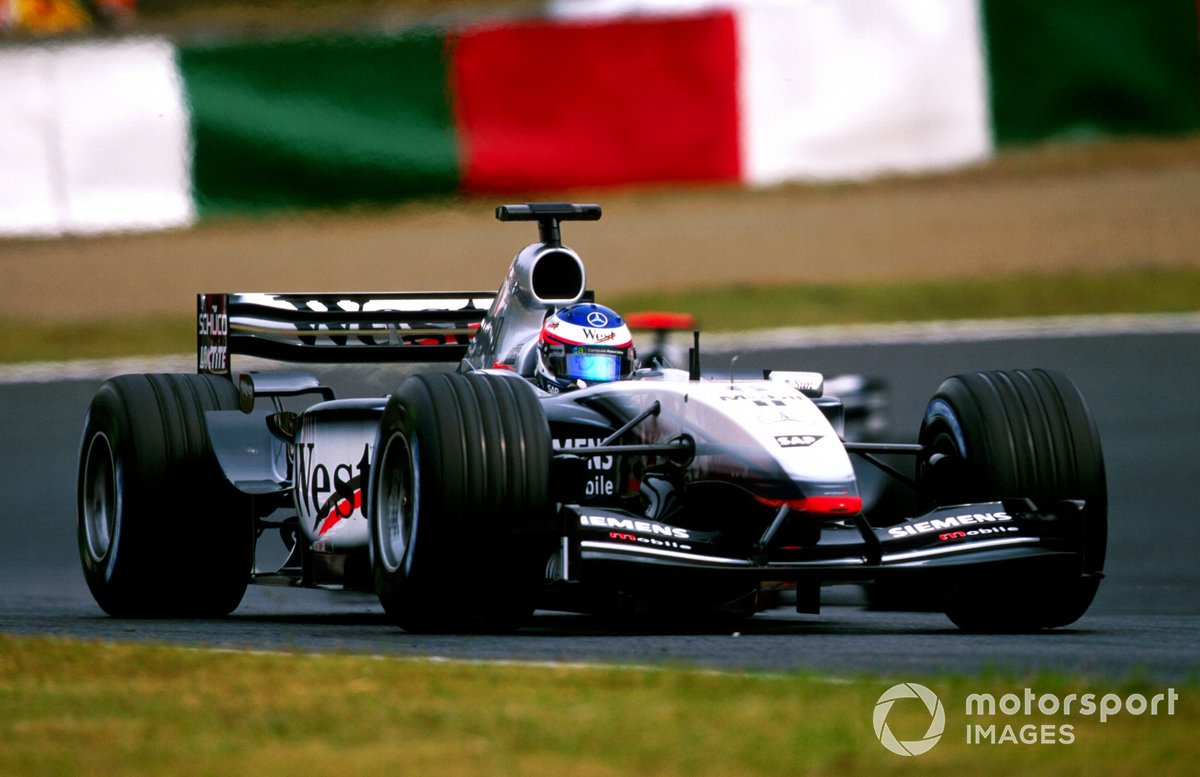 Raikkonen missed out on the 2003 F1 world title by two points with the McLaren MP4/17D
