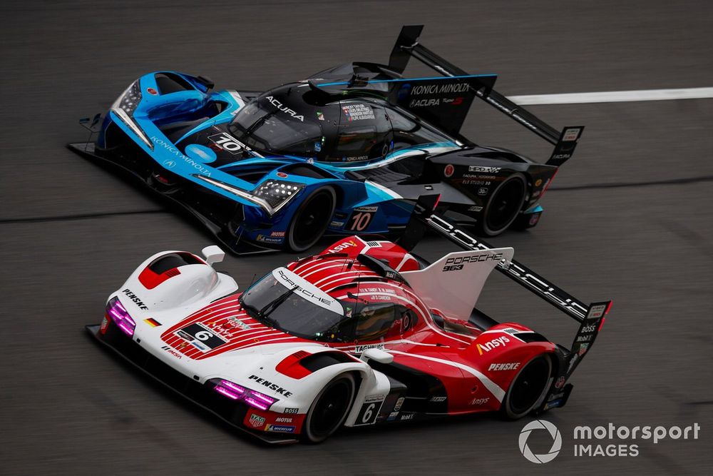 Acura races against Porsche Penske Motorsports in IMSA, but not in the WEC
