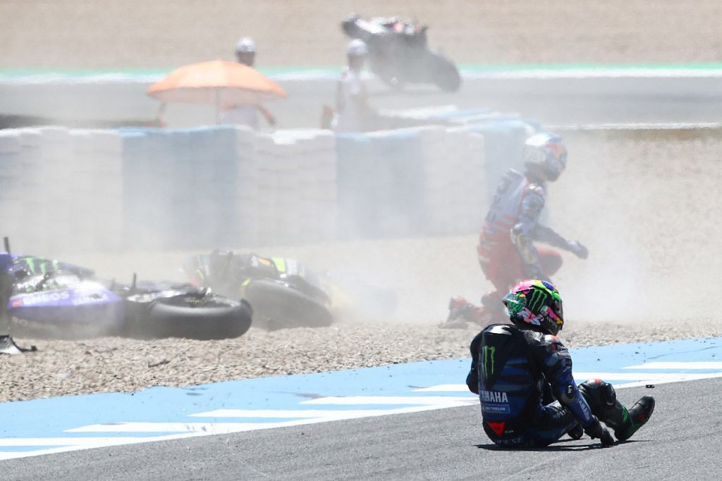 Nakagami “deserves nice present” for not hitting me in Jerez MotoGP crash