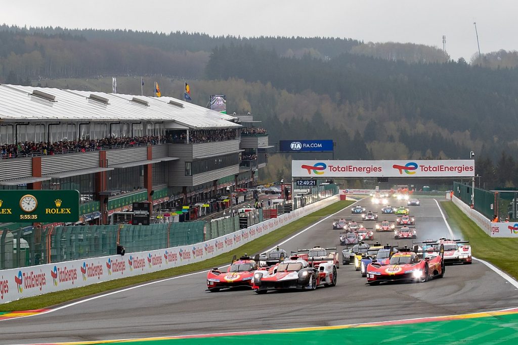 Early WEC laps on slicks at wet Spa about «trying to survive»