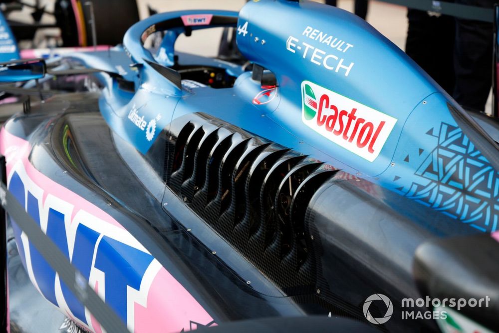 Alpine A523 bodywork detail