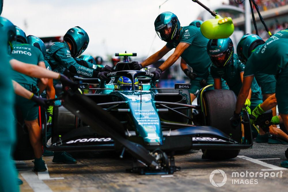 Will the tyre wear penalty caused by carrying so much more speed through the final corner create extra headaches for teams?