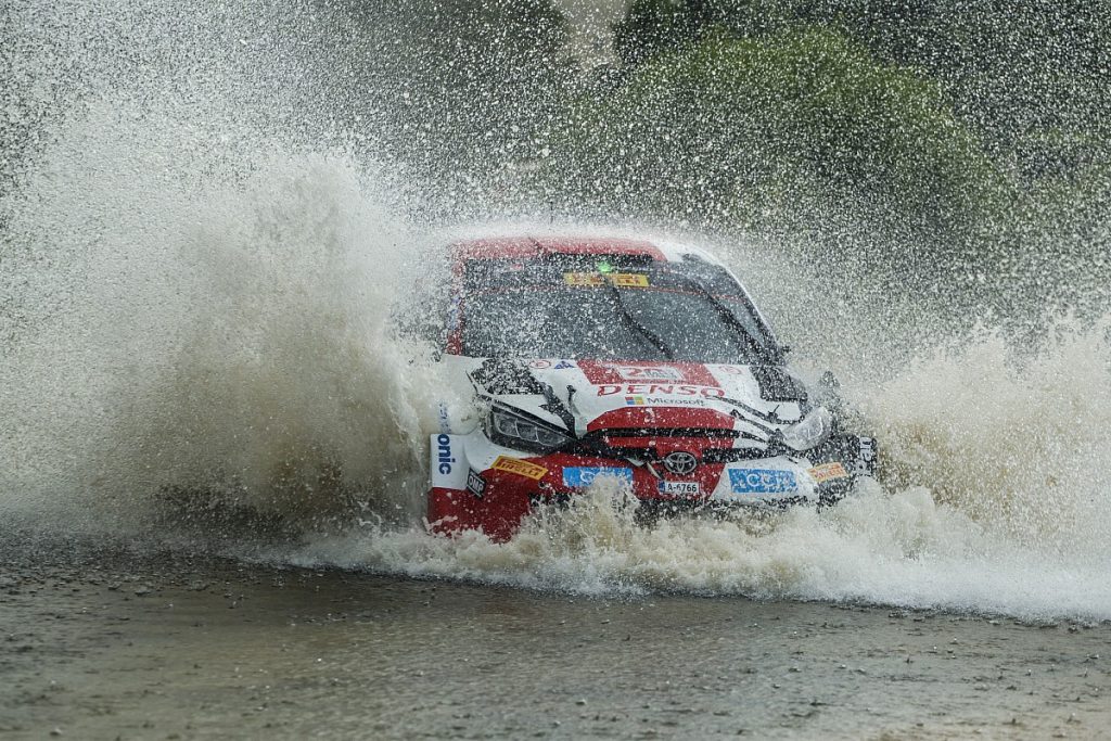 Toyota to investigate WRC water splash weakness Toyota to investigate WRC water splash weakness