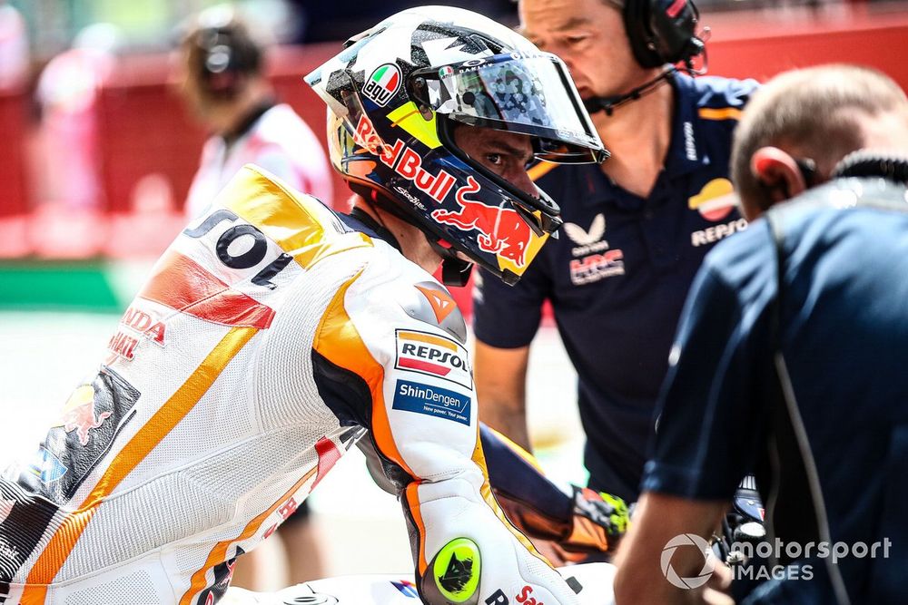 Mir pulled out of the Italian GP weekend after a heavy practice crash on Friday