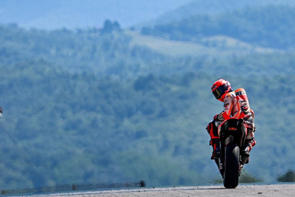 Marquez's return to Sachsenring hasn't brought with it much hope of continuing his unbeaten run there