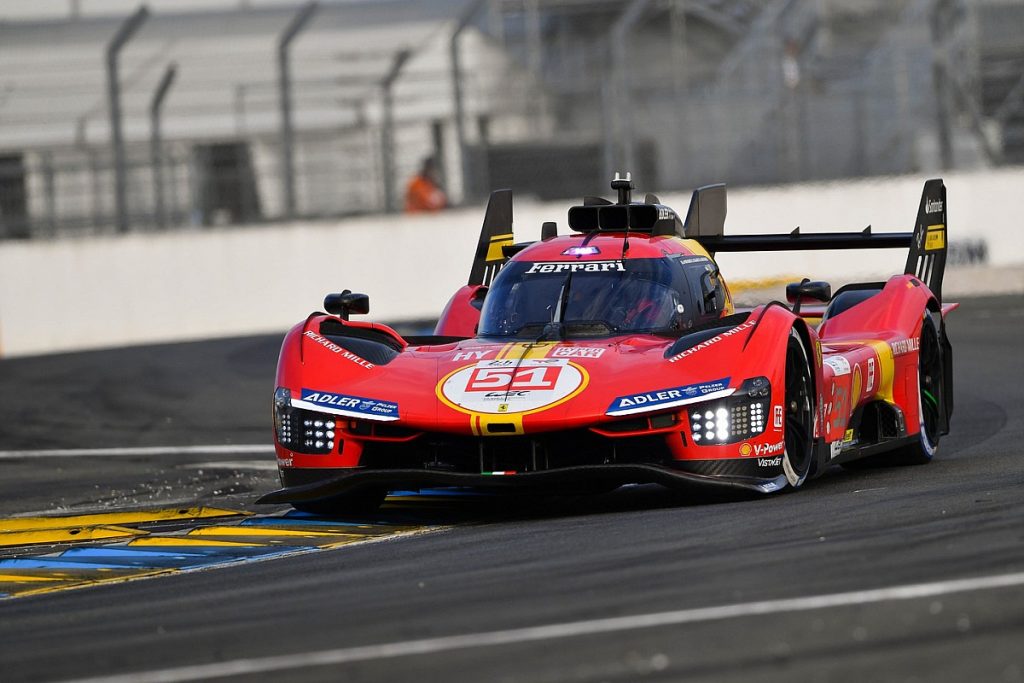 Ferrari paces Le Mans 24 Hours warm-up ahead of centenary