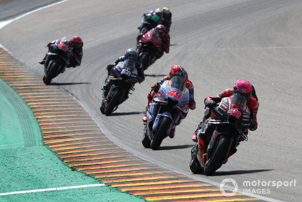 Are modern MotoGP bikes too quick for the poky Sachsenring layout?