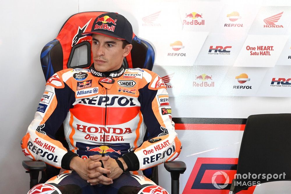Marquez's future with Honda was the subject of intense scrutiny at Assen as he again missed the grand prix after a disappointing sprint 