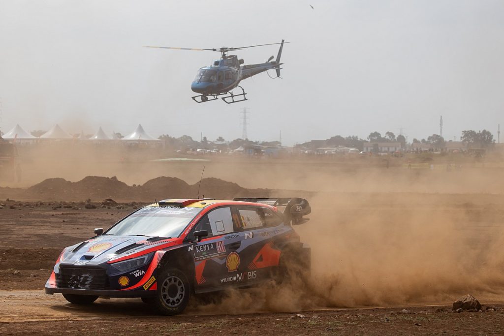 Neuville explains distracting brush with a bee at WRC Safari Rally Kenya Neuville explains distracting brush with a bee at WRC Safari Rally Kenya