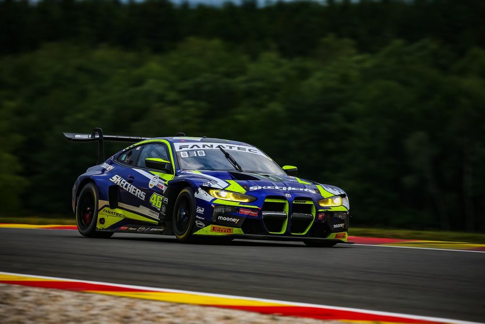 #46 Team WRT, BMW M4 GT3: Valentino Rossi, Augusto Farfus, Maxime Martin