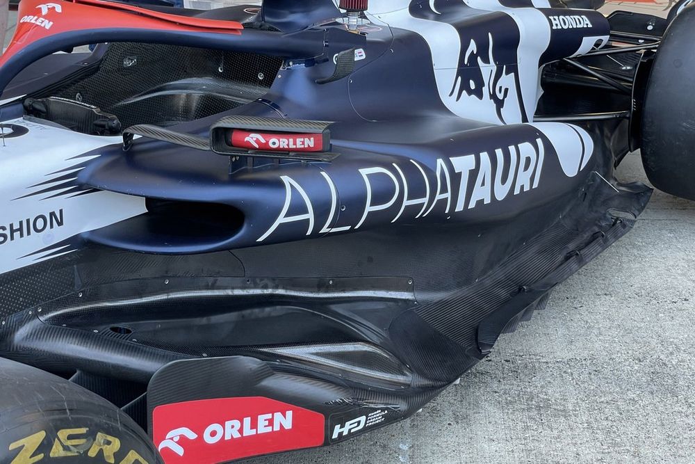 AlphaTauri AT04 technical detail