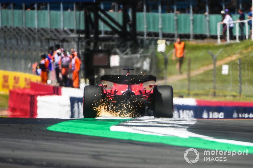 There were no sparks flying for Leclerc in second practice, after an electrical issue forced him to sit out the session