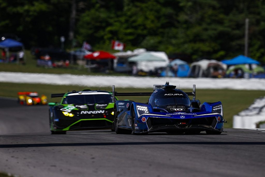 Taylor Acura leads Blomqvist in second practice Taylor Acura leads Blomqvist in second practice