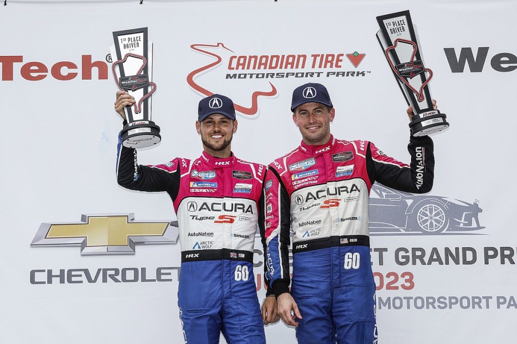 Blomqvist/Braun win for MSR Acura after huge Cadillac crash Blomqvist/Braun win for MSR Acura after huge Cadillac crash