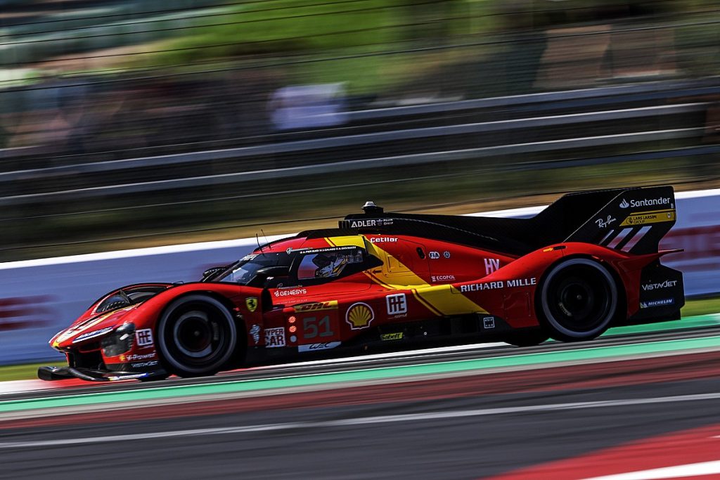 Ferrari claims it faced «disadvantage» in Monza WEC race