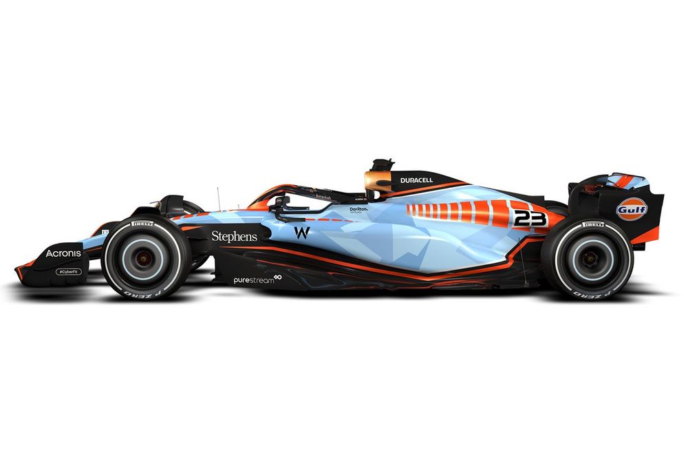 Williams  FW45 Gulf livery