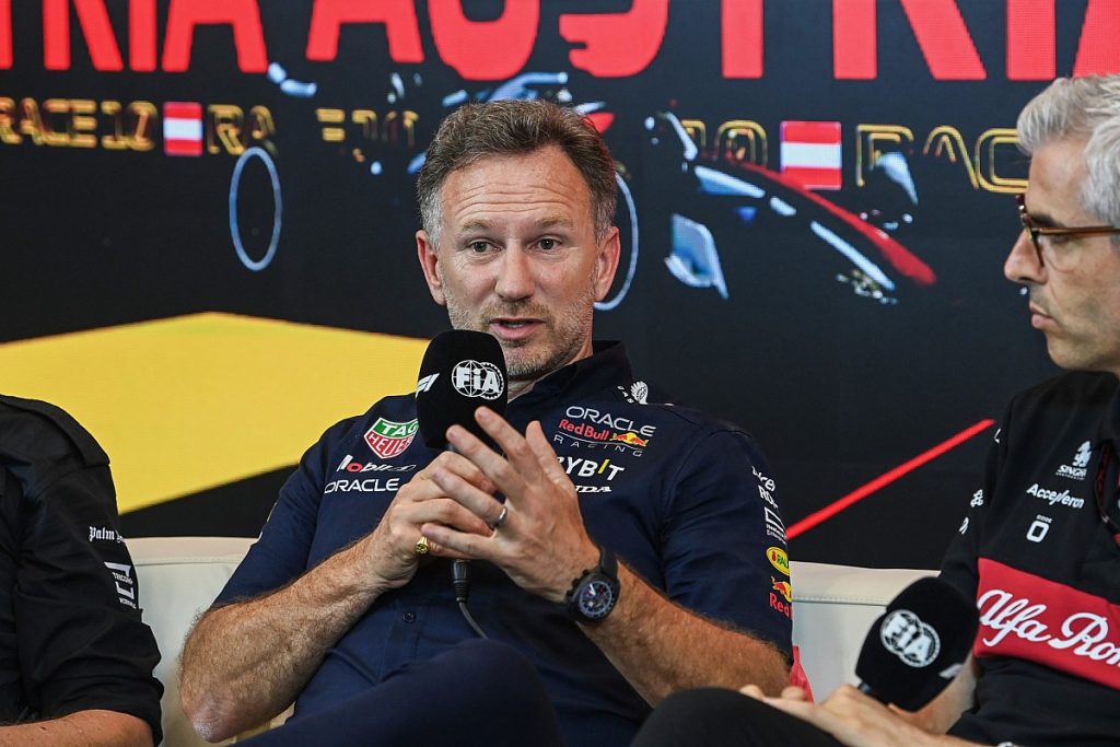 “Customer” Wolff not as up to speed on 2026 F1 PU plans says Horner