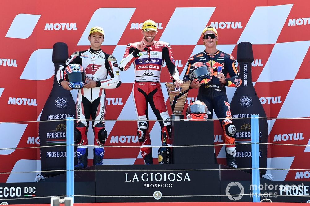 Ai Ogura, Honda Team Asia, Jake Dixon, GASGAS Aspar Team, Pedro Acosta, Red Bull KTM Ajo