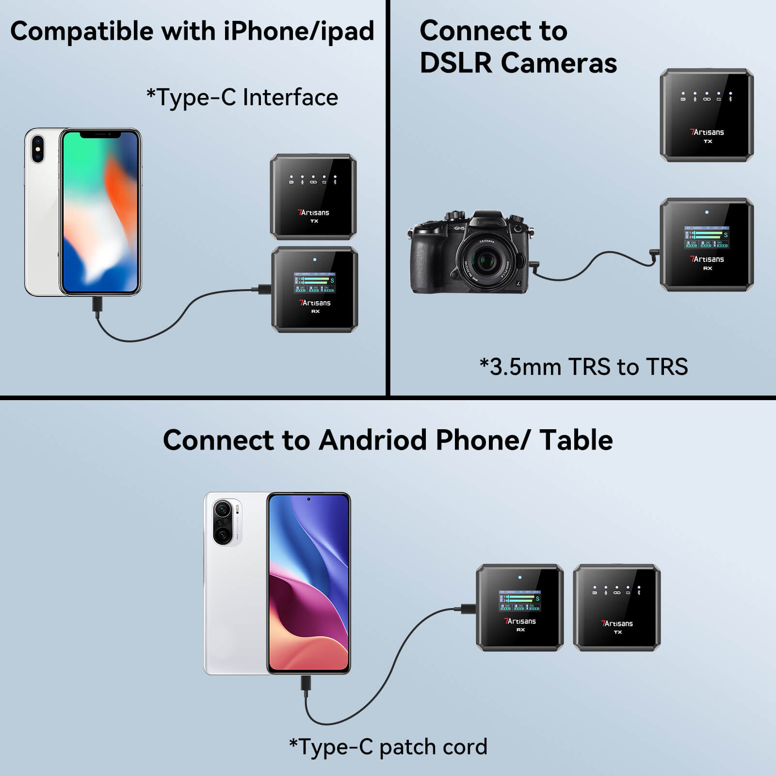 7Artisans has launched their first wireless bluetooth microphone system 07 - 7Artisans has launched their first wireless bluetooth microphone system