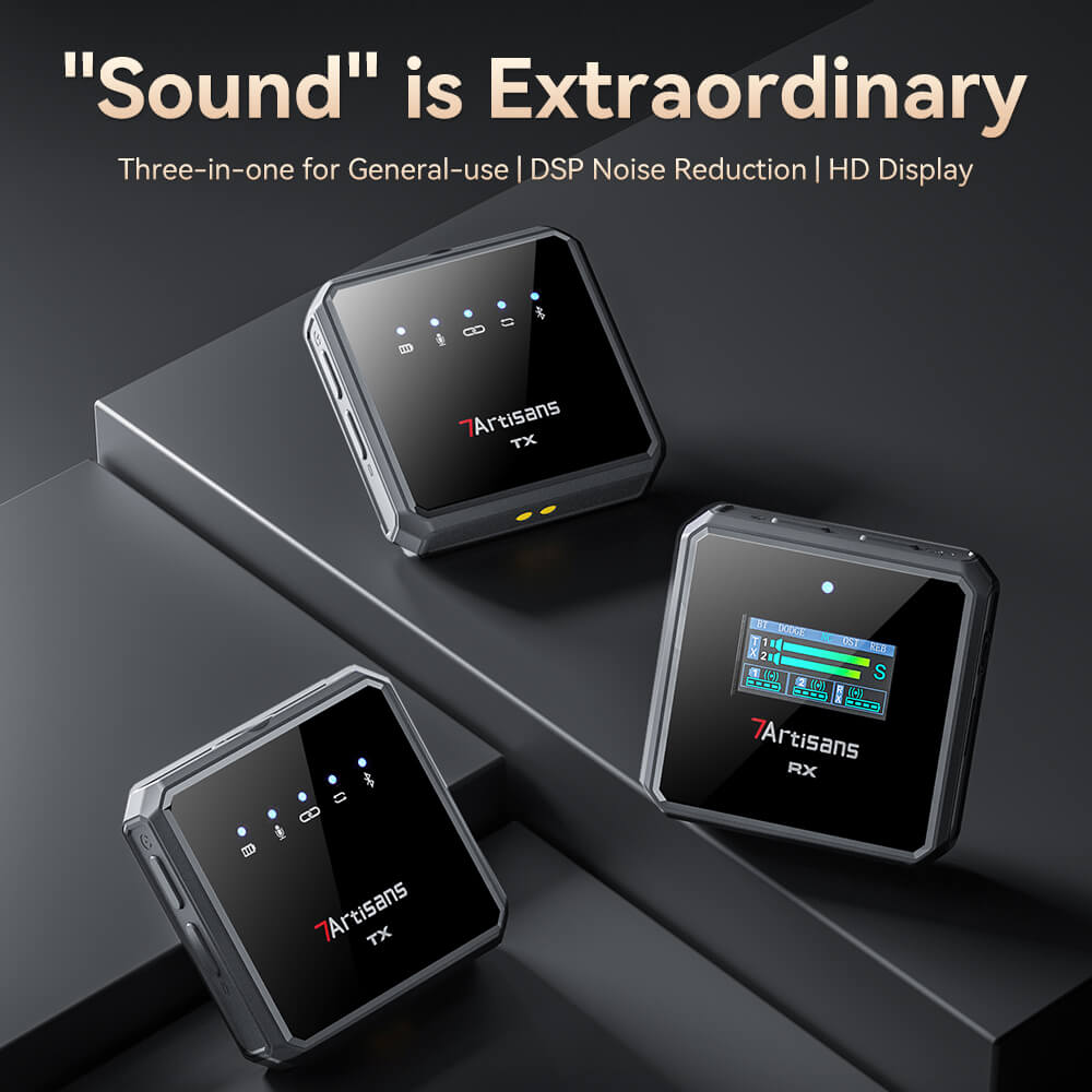 7Artisans has launched their first wireless bluetooth microphone system 03 - 7Artisans has launched their first wireless bluetooth microphone system