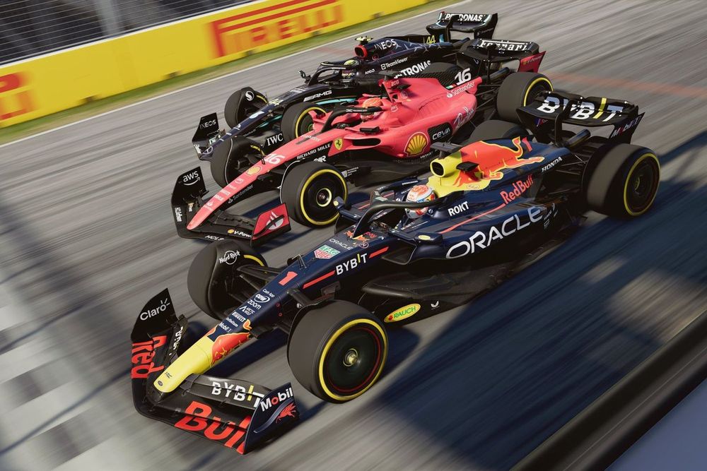 F1 2023 rendering